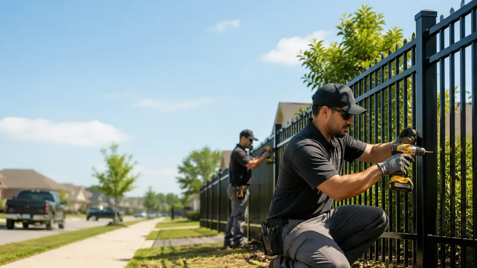 Metal Fence Installation in Meadowbrook, WV